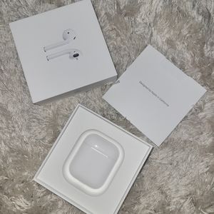 AirPods with charging case